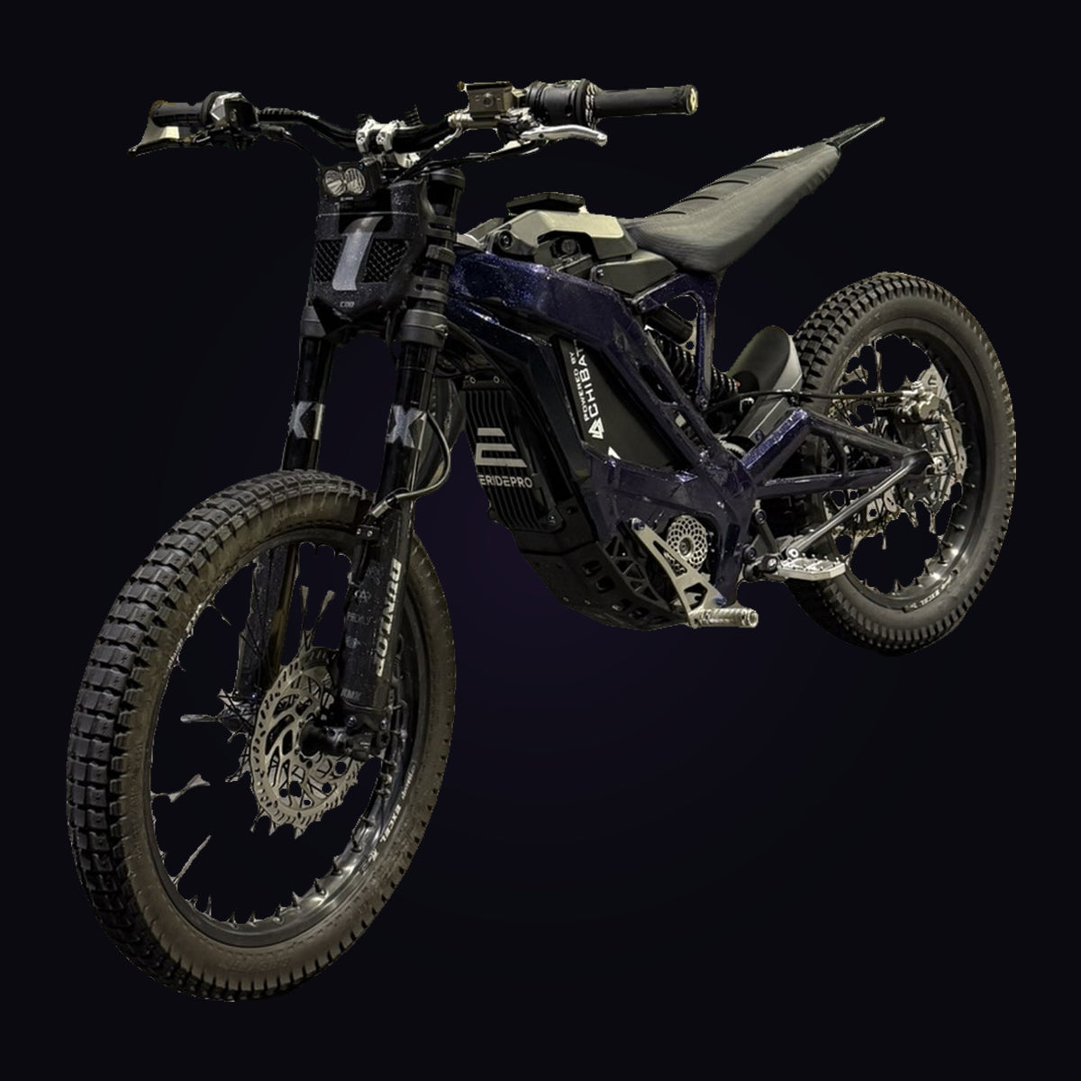Midnight Blue Colour-Shift E-Moto Wrap