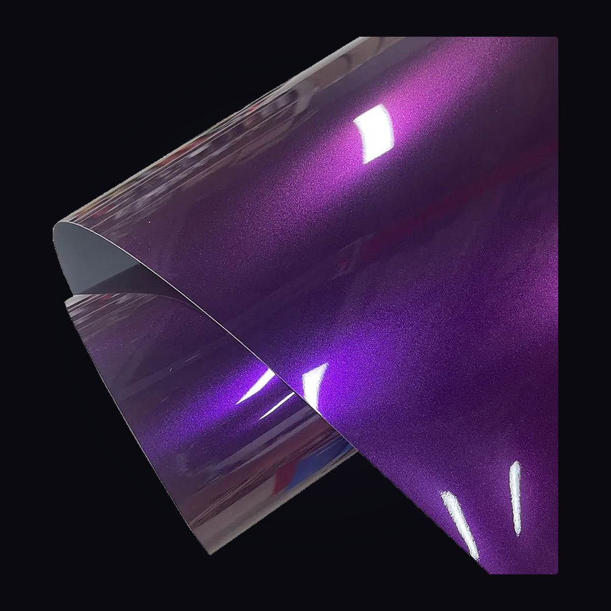 Grape Purple Metallic E-Moto Wrap